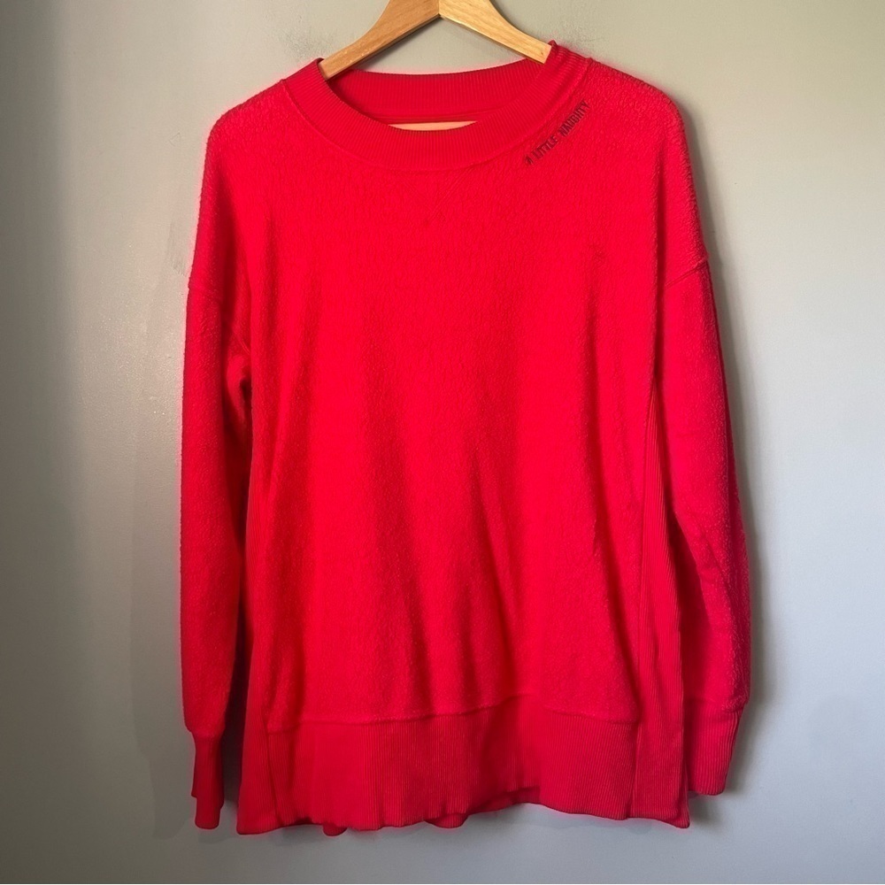 🎄🎁 Aerie Cozy Good Vibes Oversized Sweatshirt Christmas sweater size XS  🎄🎁
